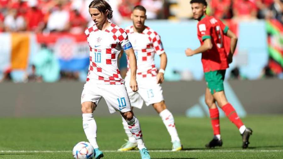 مباراة المغرب وكرواتيا