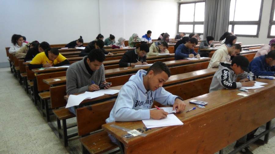 امتحانات جامعة المنيا ـ أرشيفية