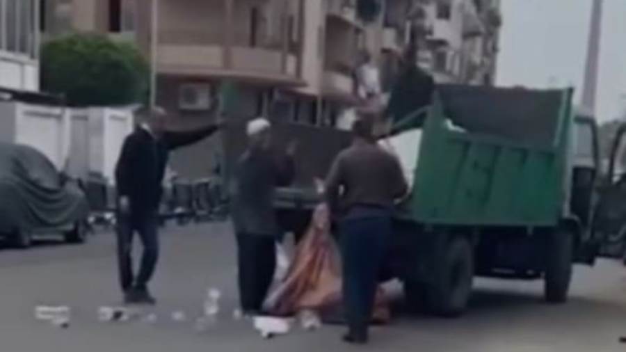 التعدي على عامل نظافة بورسعيد