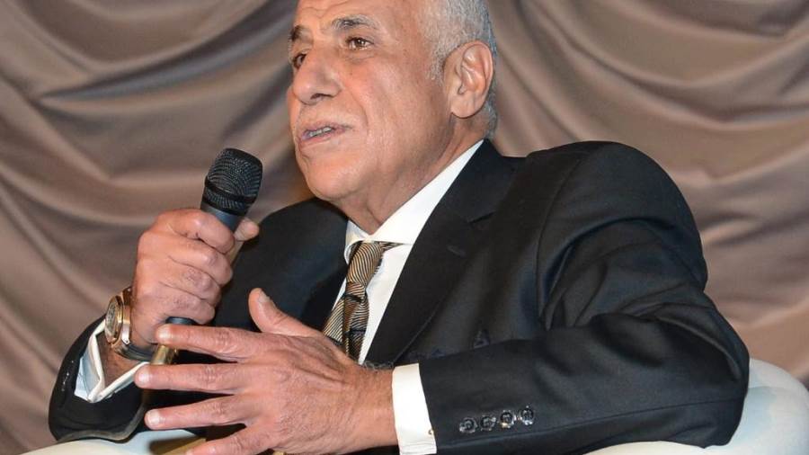 حسين لبيب رئيس نادي الزمالك السابق - صورة أرشيفية