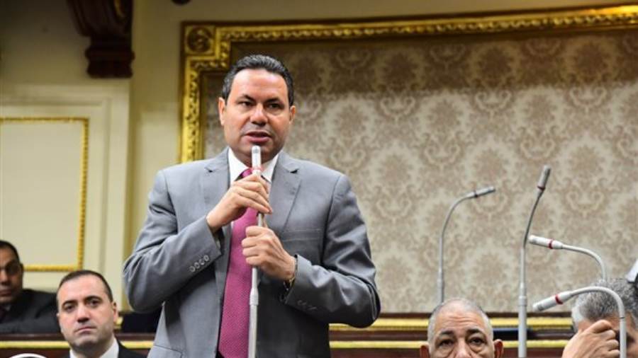 هشام الحصرى رئيس لجنةالزراعة والرى بمجلس النواب
