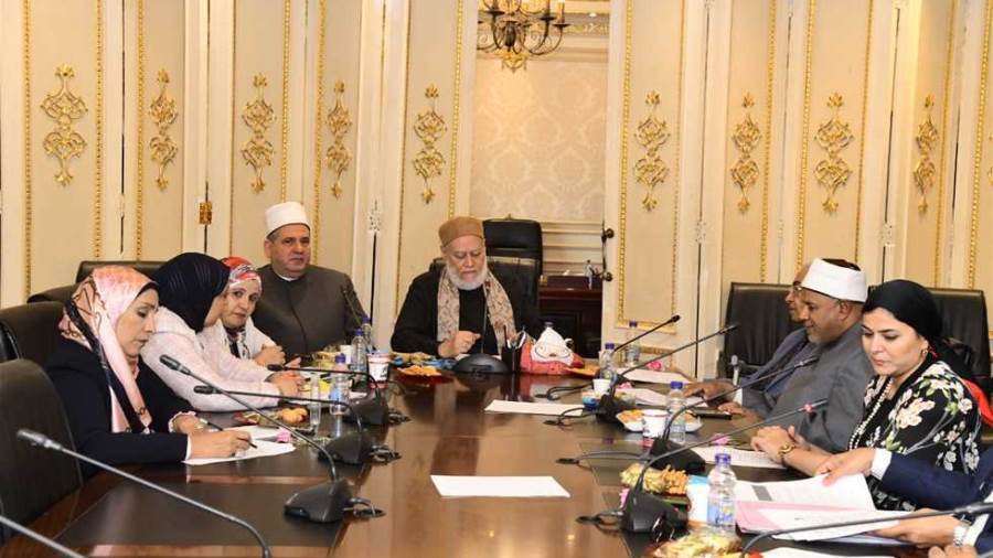 اجتماع لجنة الشؤن الدينية والاوقاف بالنواب برئاسة علي جمعة
