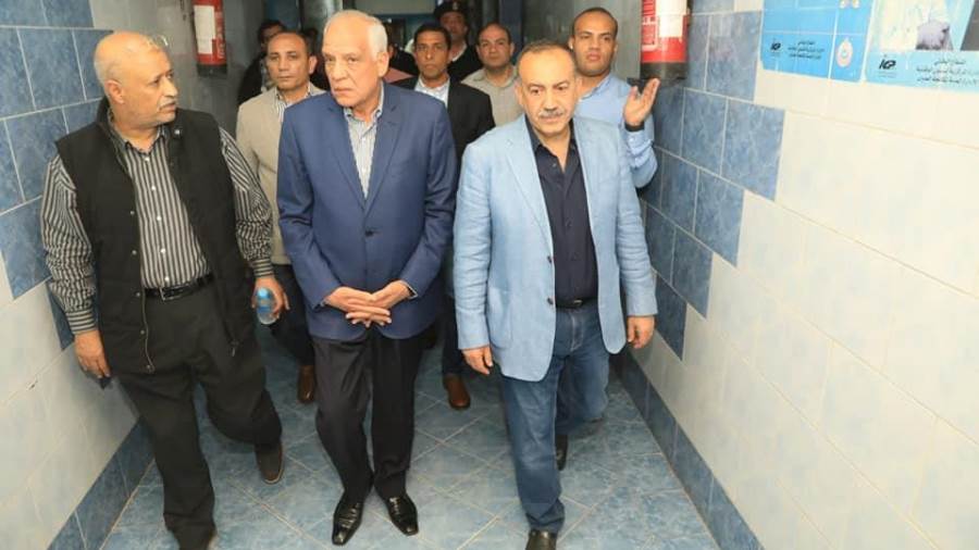 مدير أمن الجيزة يزور مصابي انفجار أسطوانه بوتاجاز الـ16