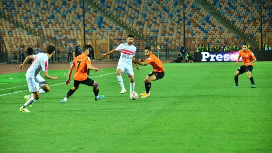 الزمالك ضد البنك الأهلي