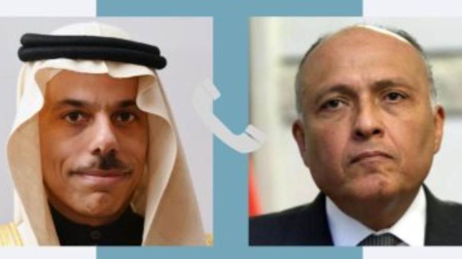 وزيرا خارجية مصر والسعودية