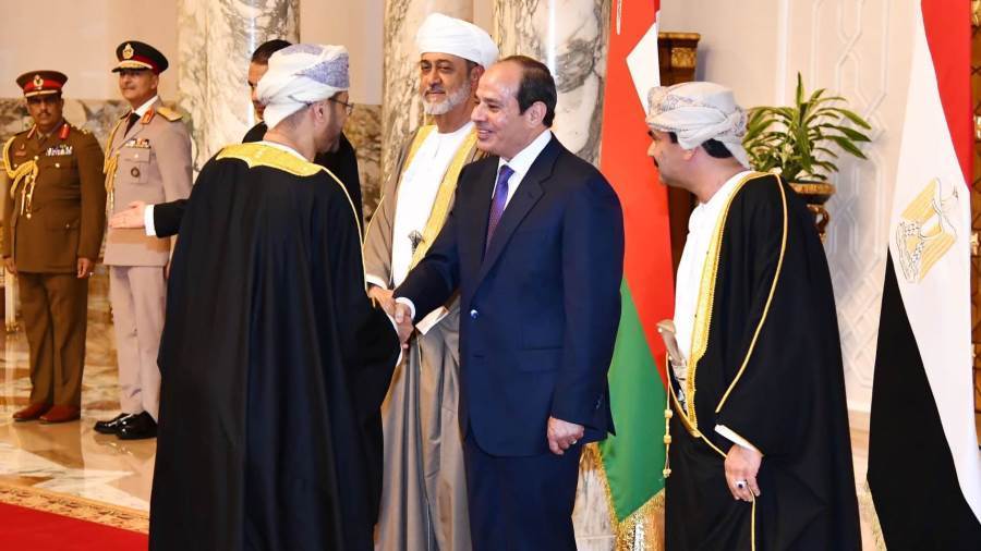 الرئيس السيسى وسلطان عمان
