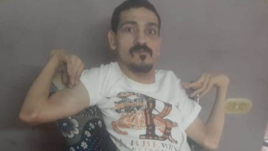 شاب من ذوي الهمم ببني سويف