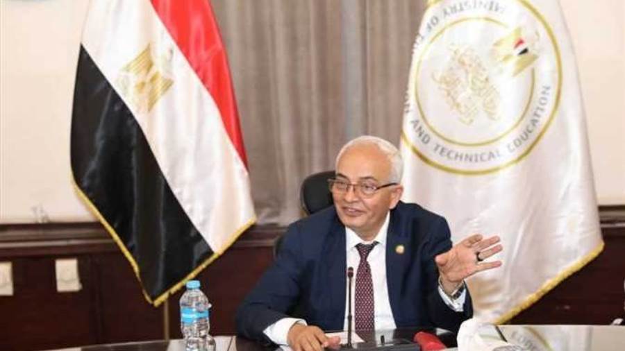 وزير التعليم يوجه رسائل مهمة لطلاب الثانوية العامة قيل انطلا