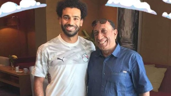 محمد صلاح وعمه الأكبر عصام عبد الفتاح غالي