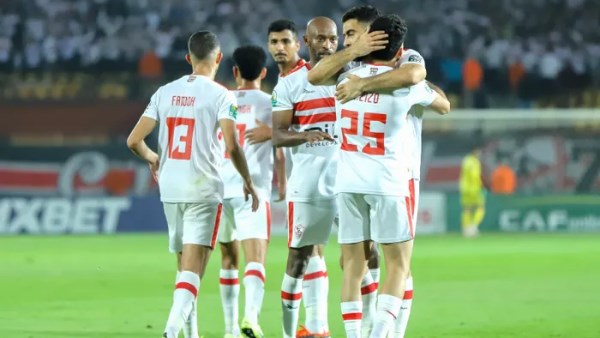 مباراة الزمالك وبلاك بولز الموزمبيقى