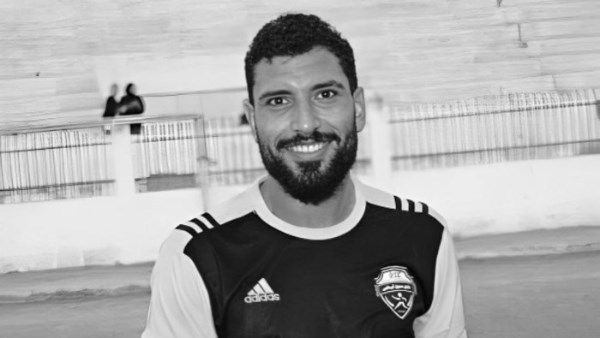 محمد شوقي لاعب فريق كفر الشيخ