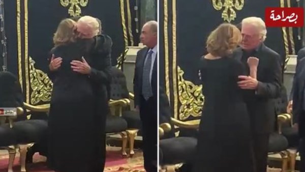 يسرا في عزاء مصطفى فهمي 