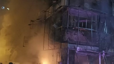 السيطرة على حريق مطعم بالفيوم دون إصابات