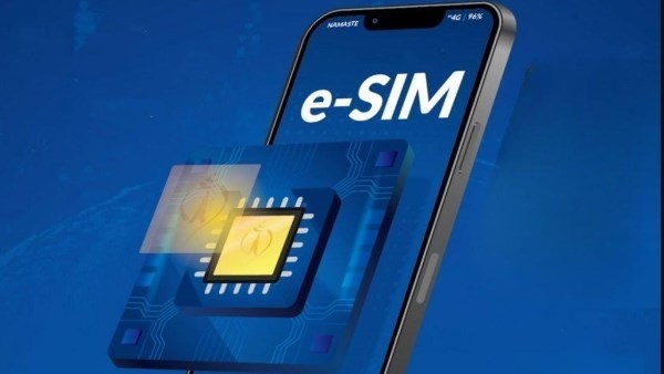 شريحة eSIM