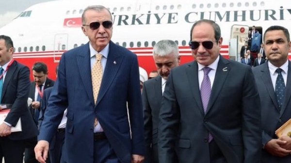 الرئيس السيسي وأردوغان 
