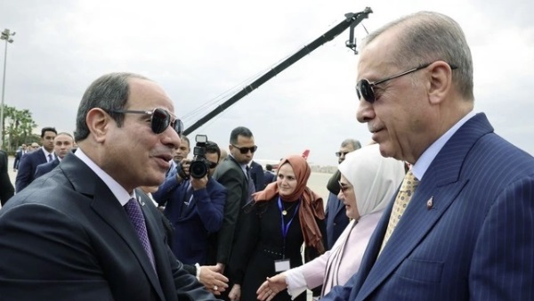 الرئيس السيسي وأردوغان