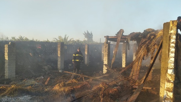 حريق مزرعة دواجن بالبحيرة