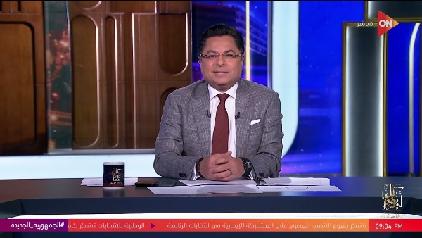 الإعلامي خالد أبو بكر 