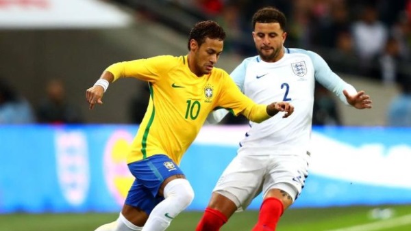 مباراة البرازيل وإنجلترا