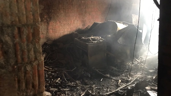 حريق شقة مجاورة لاستوديو الأهرام 