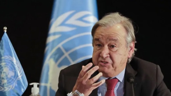 أنطونيو جوتيرتش،  الأمين العام للأمم المتحدة