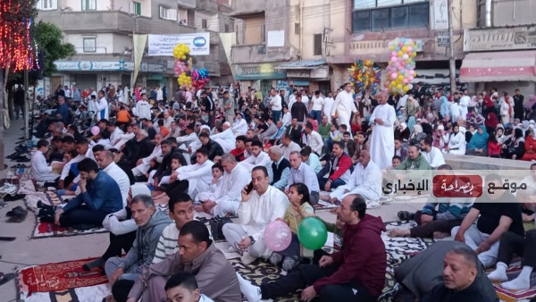 صلاة العيد في كفر الشيخ