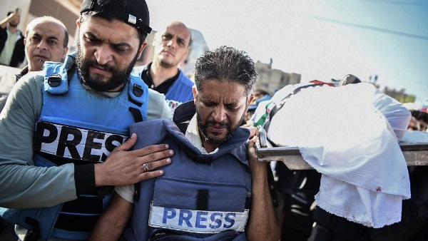 قتل الصحفيين في غزة 