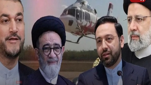 ضحايا طائرة الرئيس الايراني