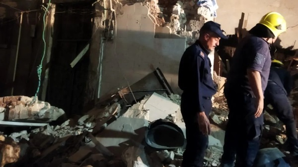 عقار الإسكندرية المنهار 