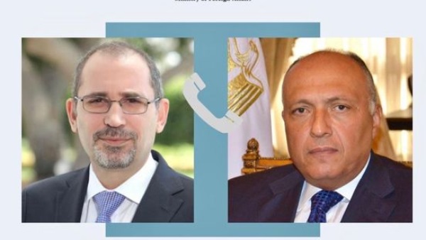 وزيرا خارجية مصر والأردن
