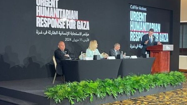 افتتاح مجموعات العمل الثلاث الخاصة بمؤتمر الاستجابة الإنسانية لغزة