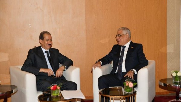 النائب العام يلتقي رئيس النيابة العامة للمملكة المغربية 