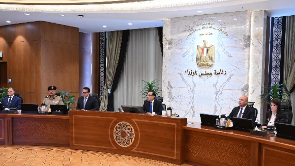  مصطفى مدبولي خلال اجتماع مجلس الوزراء