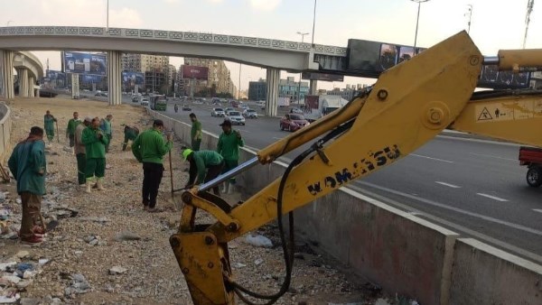 بدء مشروع تشجير الطريق الدائري بمحافظات القاهرة الكبرى