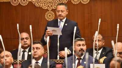 النائب إبراهيم غطاس، عضو لجنة الشئون المالية والاستثمار بمجلس الشيوخ
