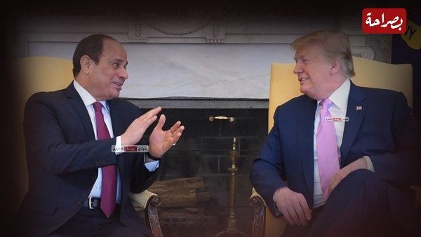 الرئيس السيسي وترامب الرئيس السيسي وترامب