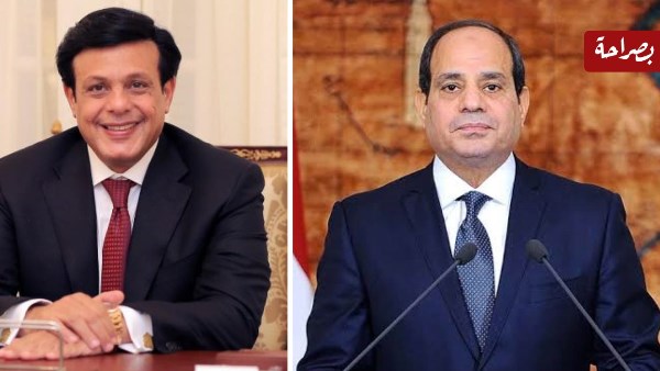 الرئيس السيسي والدكتور محمد حمودة