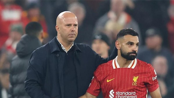 محمد صلاح وأرني سلوت