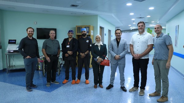 جانب من الزيارة جانب من الزيارة