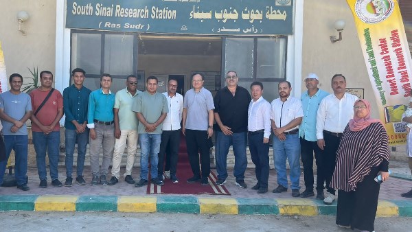 "بحوث الصحراء" يستقبل وفدًا صينيًا لتعزيز التعاون الزراعي والبحثي بجنوب سيناء