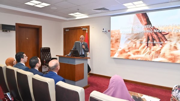 الدكتور هانى سويلم وزير الموارد المائية والرى