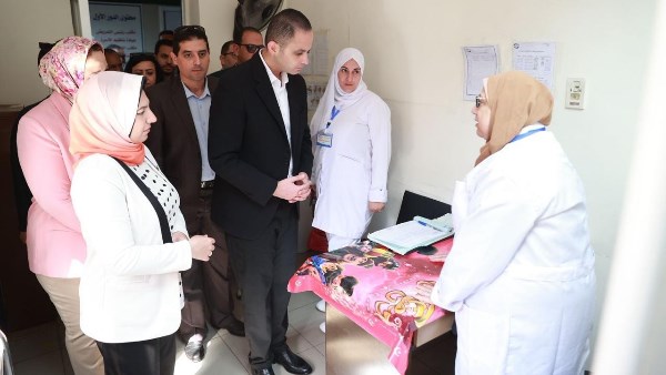 جولة تفقدية لنائب وزير الصحة والسكان