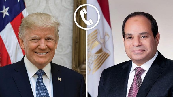 الرئيس السيسى وترامب 
