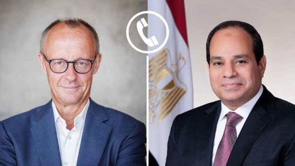  الرئيس عبد الفتاح السيسي و فريدريك ميرتس
