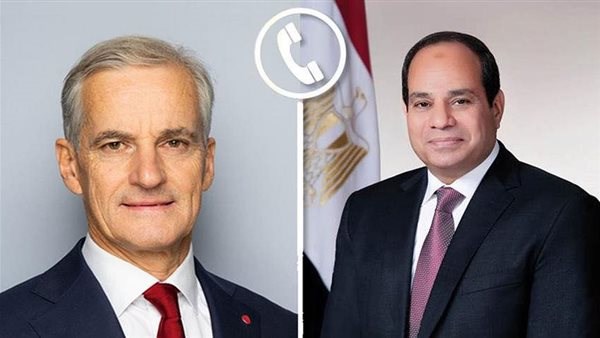 الرئيس عبد الفتاح السيسي و يوناس جار ستور