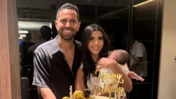 ريم سامي وزجها  ريم سامي وزجها