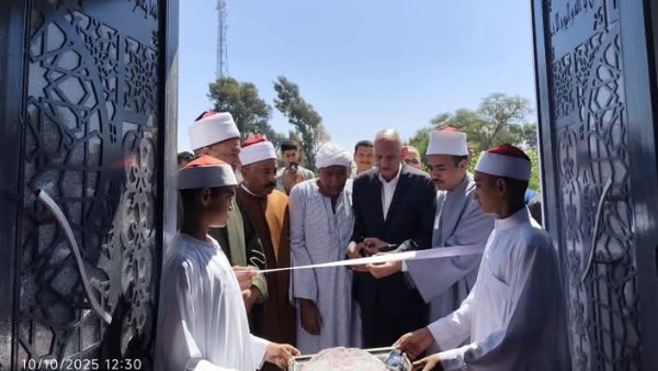 جانب من افتتاح مسجد النور المحمدي جانب من افتتاح مسجد النور المحمدي