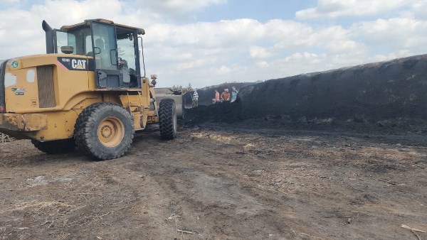 إزالة 14 مكمورة فحم مخالفة بالدلنجات