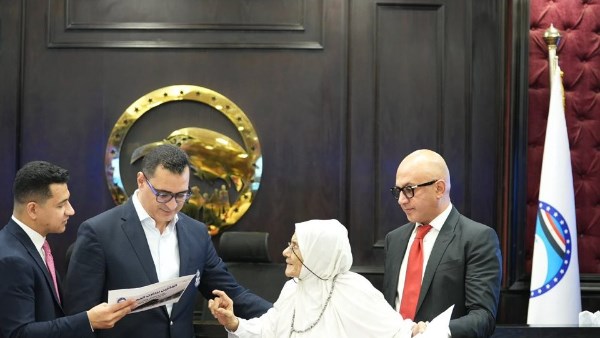 صورة أثناء التكريم 