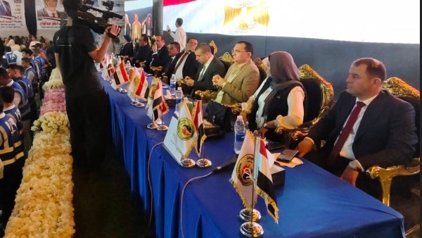 جانب من مؤتمر حزب حماة الوطن جانب من مؤتمر حزب حماة الوطن